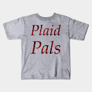 Plaid Pals Kids T-Shirt